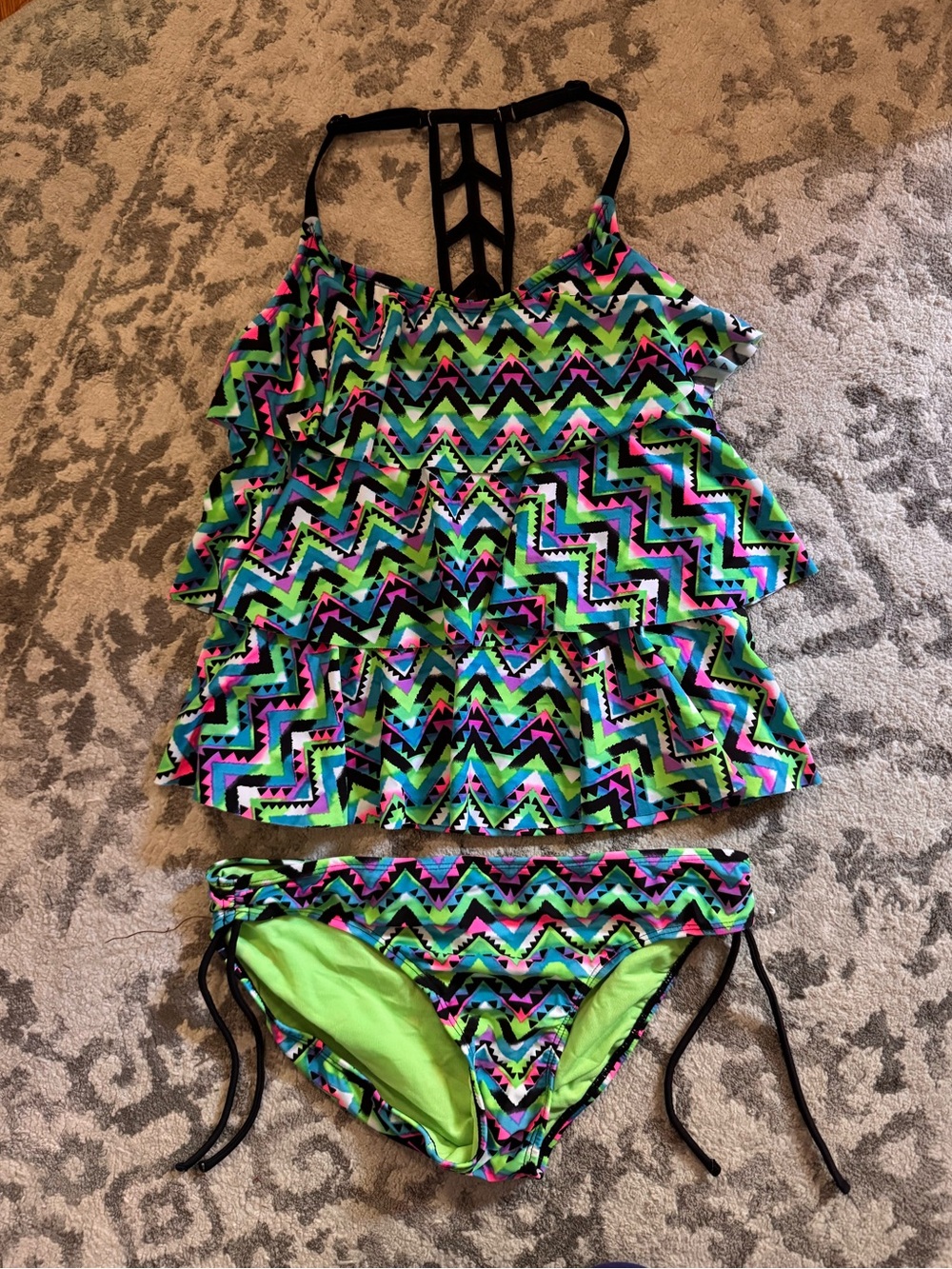 Justice Tankini Set size 20 girls